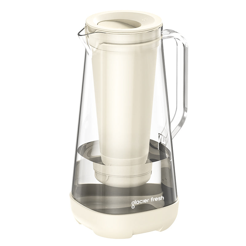 pitcher water filter made by glacierfresh