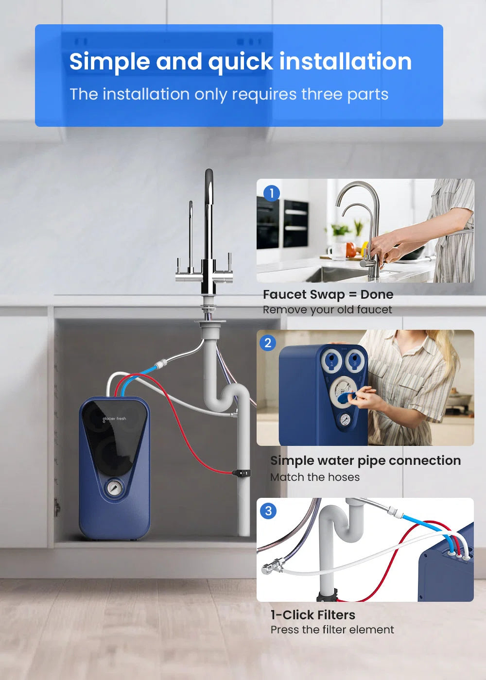 glacierfresh u03 installation steps