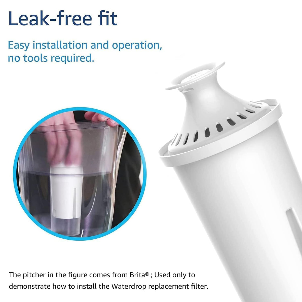Filter Replacements for Brita® Water Pitchers and Dispensers