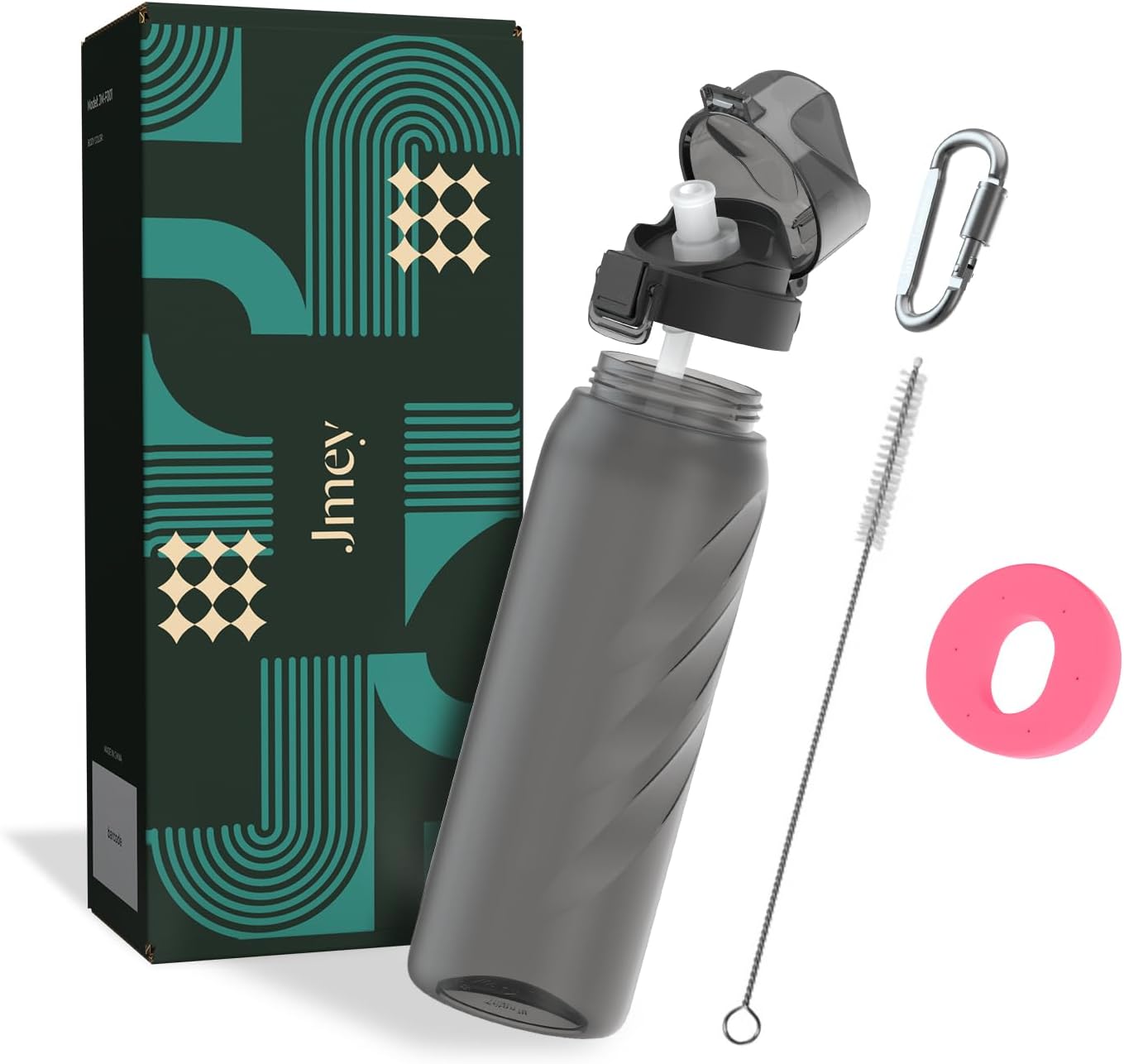 JMEY-Flasche mit Aromakapseln, 32 oz Duftwasserbecher mit Strohhalm – BPA-frei, auslaufsicher, geeignet für Reisen, Fitnessstudio, Zuhause, im Freien und in der Schule