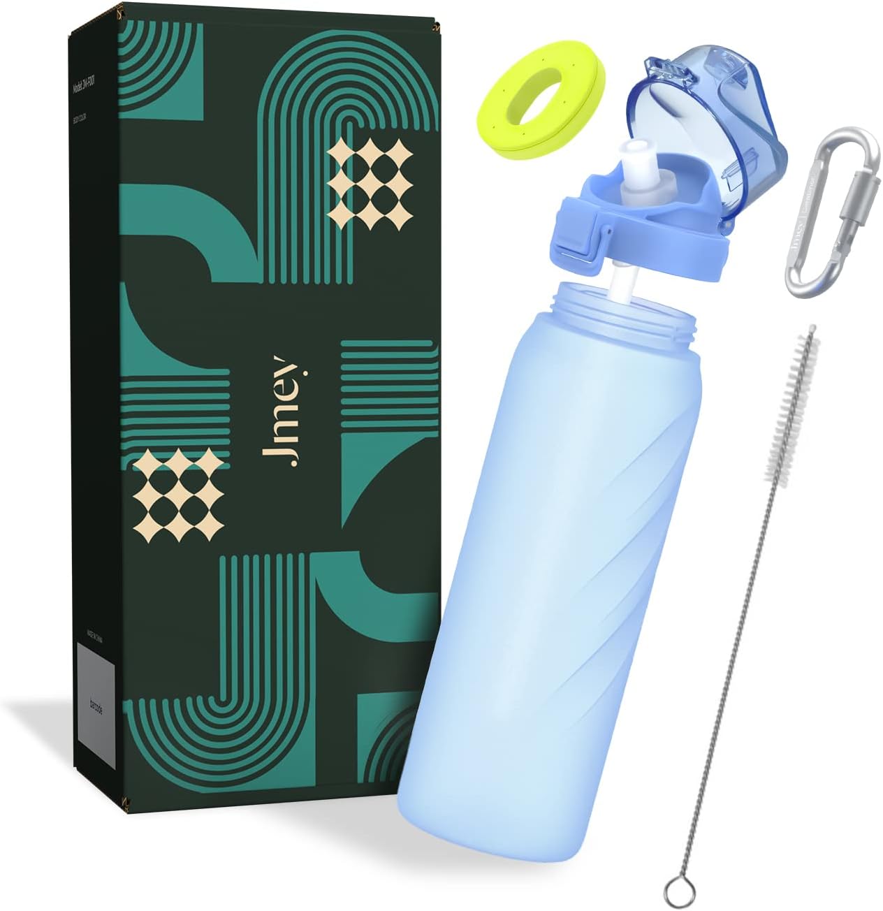 JMEY-Flasche mit Aromakapseln, 32 oz Duftwasserbecher mit Strohhalm – BPA-frei, auslaufsicher, geeignet für Reisen, Fitnessstudio, Zuhause, im Freien und in der Schule