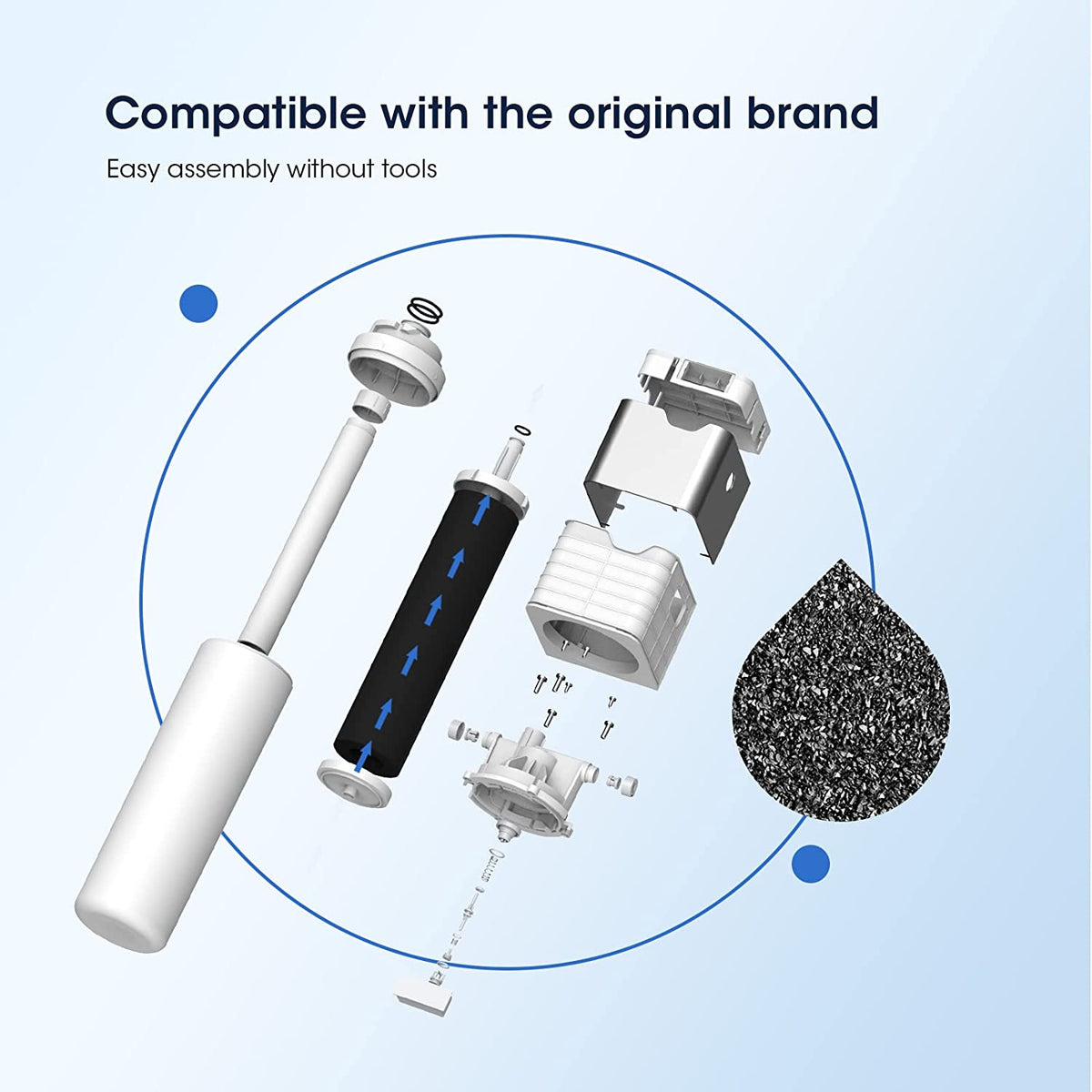 Glacier Fresh Under Sink Water Filter, Direct Connect Filtration System