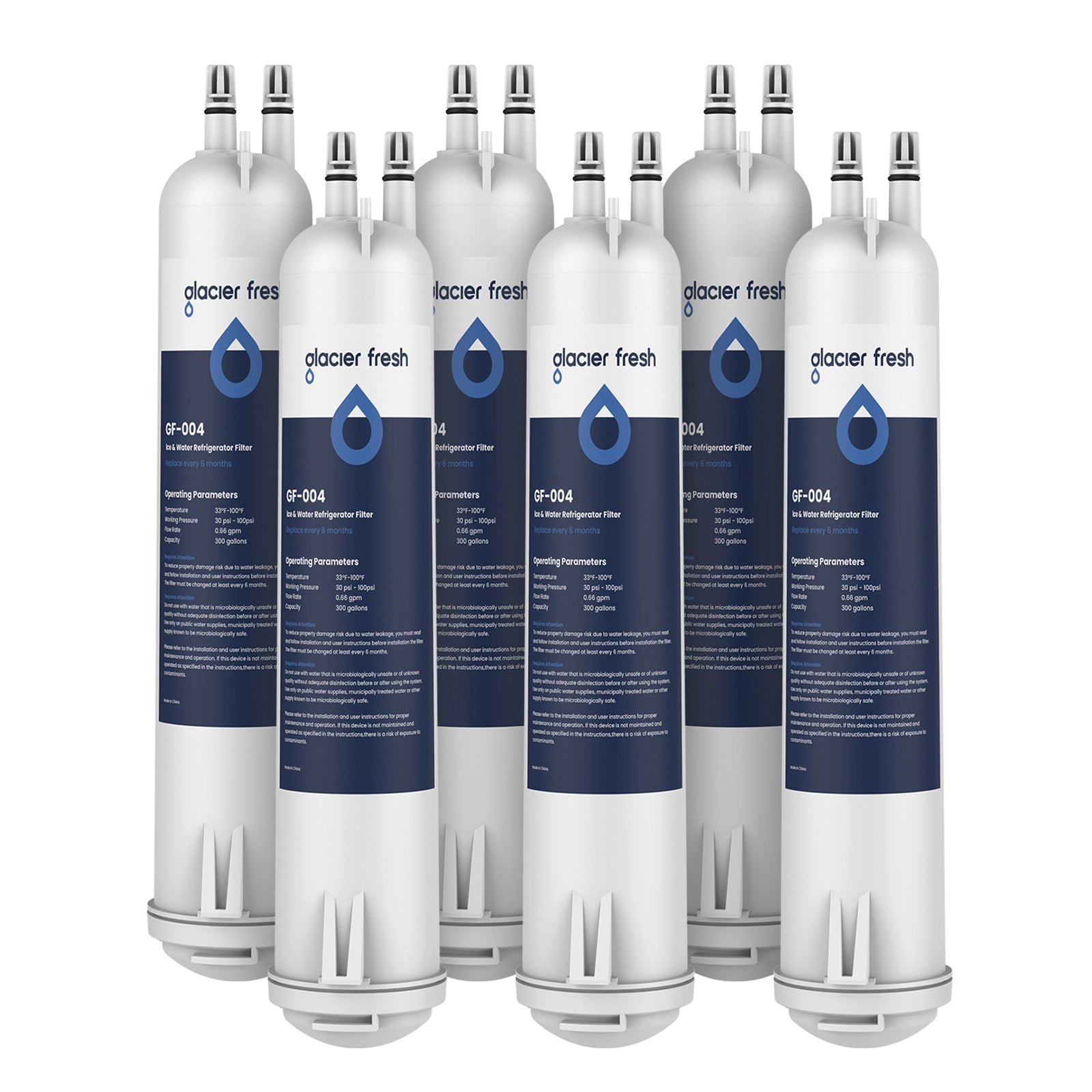 Glacierfresh Replacement for 4396841,  Filter 3, EDR3RXD1, 4396710, 46-9083, 46-9030, Refrigerator Water Filter