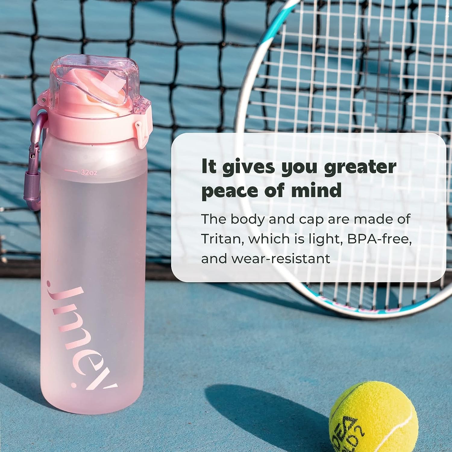 JMEY-Flasche mit Aromakapseln, 32 oz Duftwasserbecher mit Strohhalm – BPA-frei, auslaufsicher, geeignet für Reisen, Fitnessstudio, Zuhause, im Freien und in der Schule