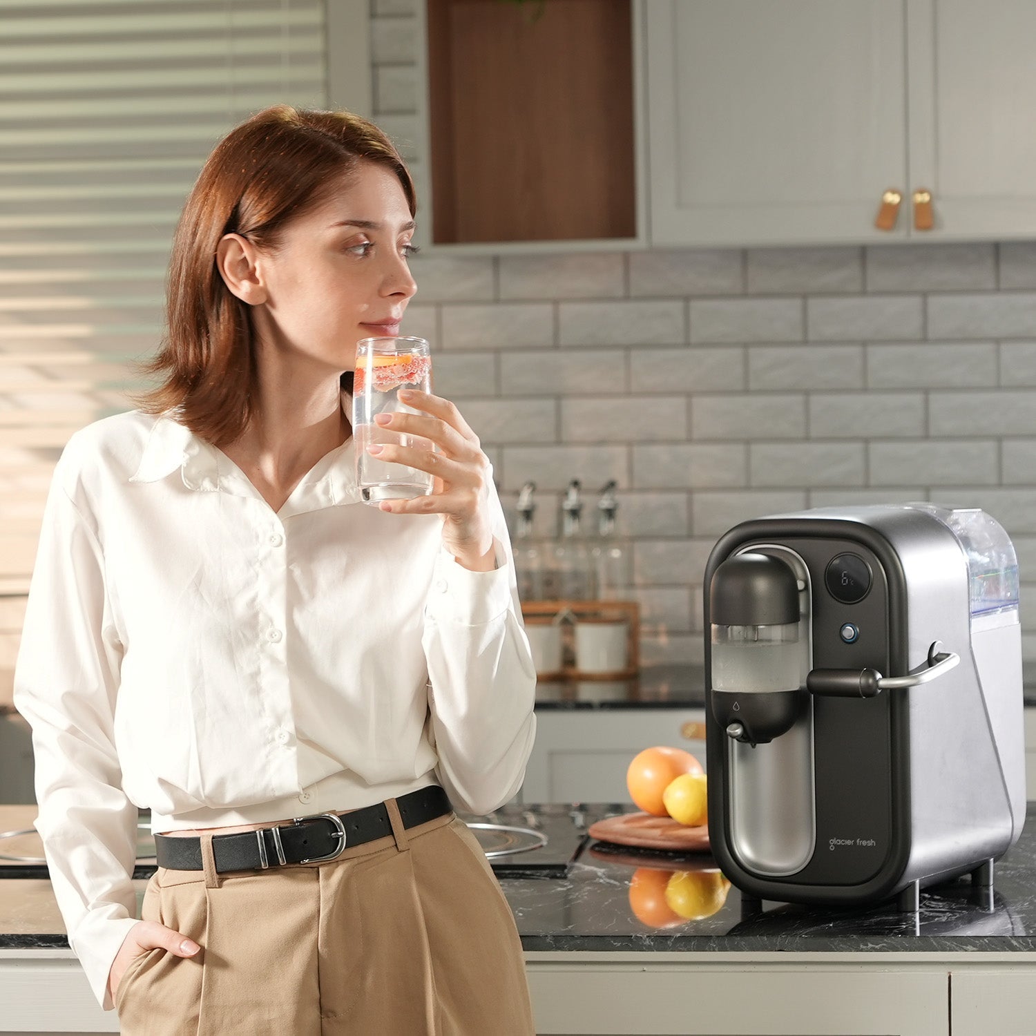 Soda -Maschine für zu Hause gemacht von Glacier Fresh