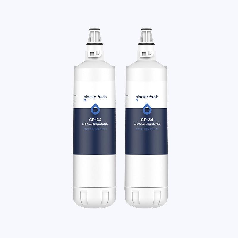 Glacier Fresh Ersatz für Sub-Zero 7012333, UC-15I Eisbereiter-Wasserfilter, 2er-Pack