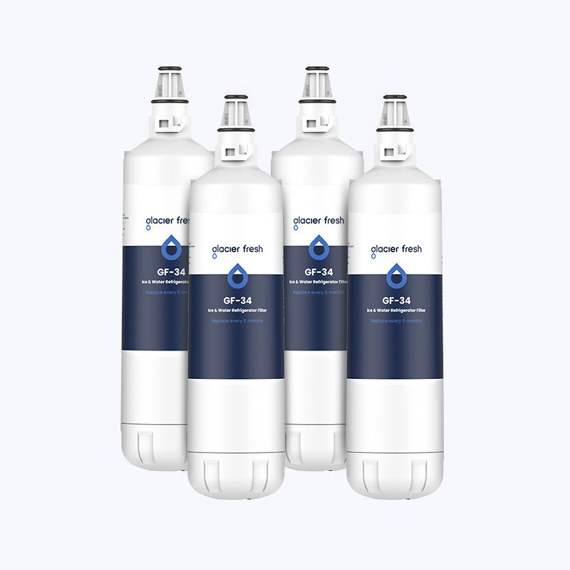Glacier Fresh Ersatz für Sub-Zero 7012333, UC-15I Eisbereiter-Wasserfilter, 2er-Pack