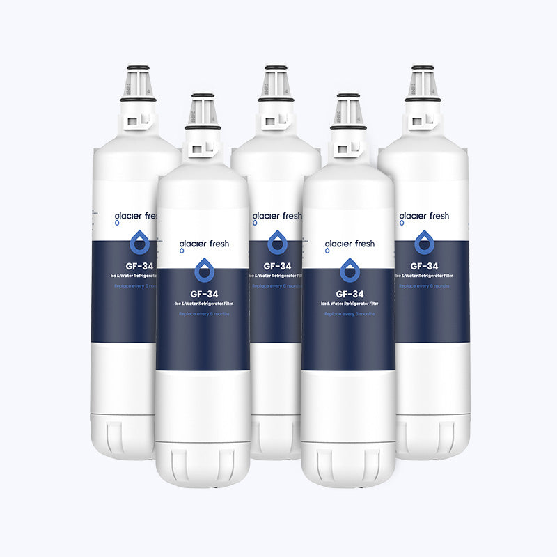 Glacier Fresh Ersatz für Sub-Zero 7012333, UC-15I Eisbereiter-Wasserfilter, 2er-Pack