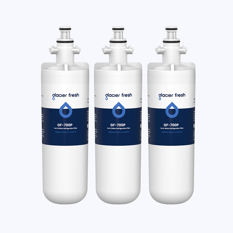 Glacier Fresh Replacement for LT700P, ADQ36006101 Refrigerator Water Filter, 2-Pack