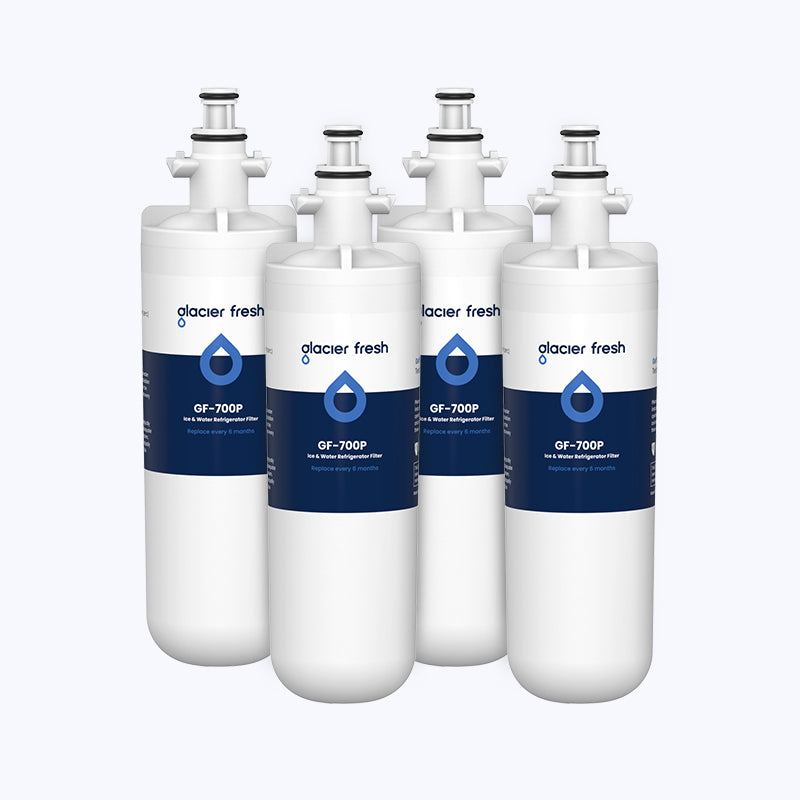 Glacier Fresh Replacement for LT700P, ADQ36006101 Refrigerator Water Filter, 2-Pack