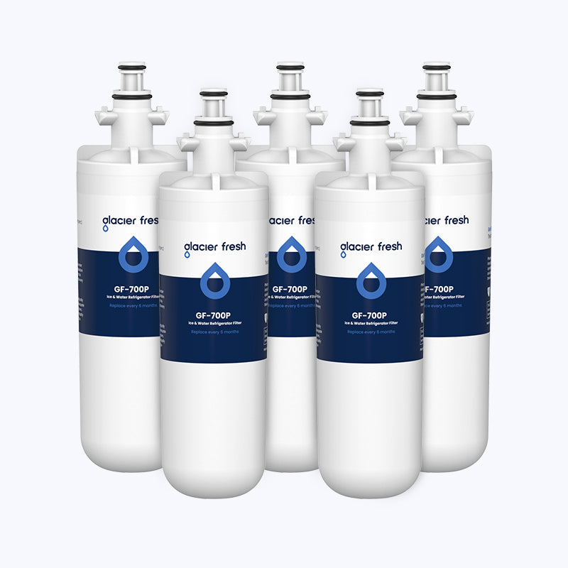 Glacier Fresh Replacement for LT700P, ADQ36006101 Refrigerator Water Filter, 2-Pack