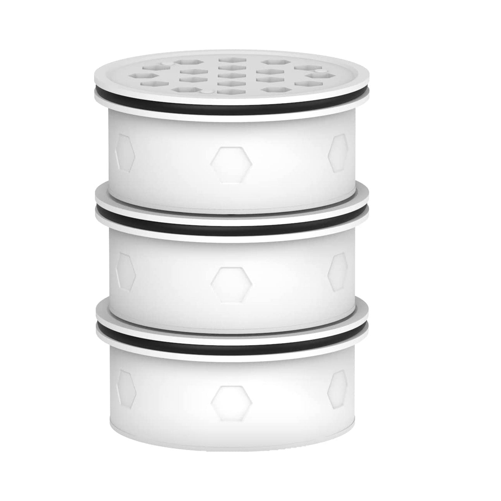 Glacier Fresh Replacement for Pitcher Water Filter, Membrane Micro Filter and Activated Carbon Filter