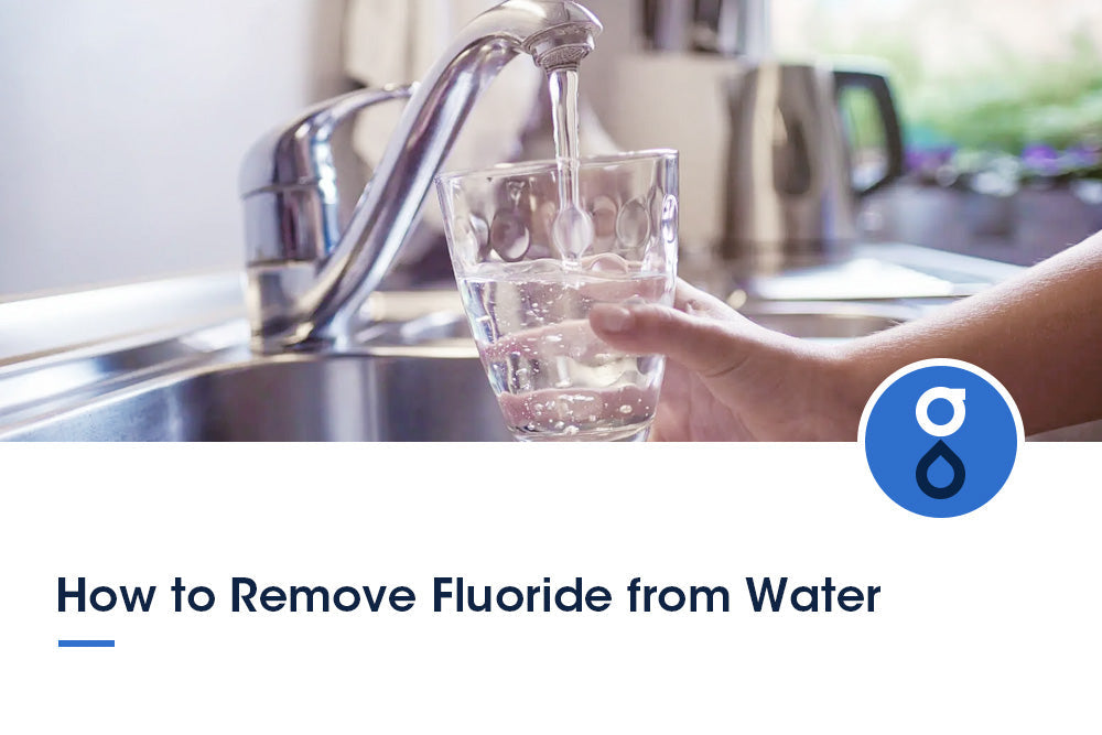 how to remove fluoride from water