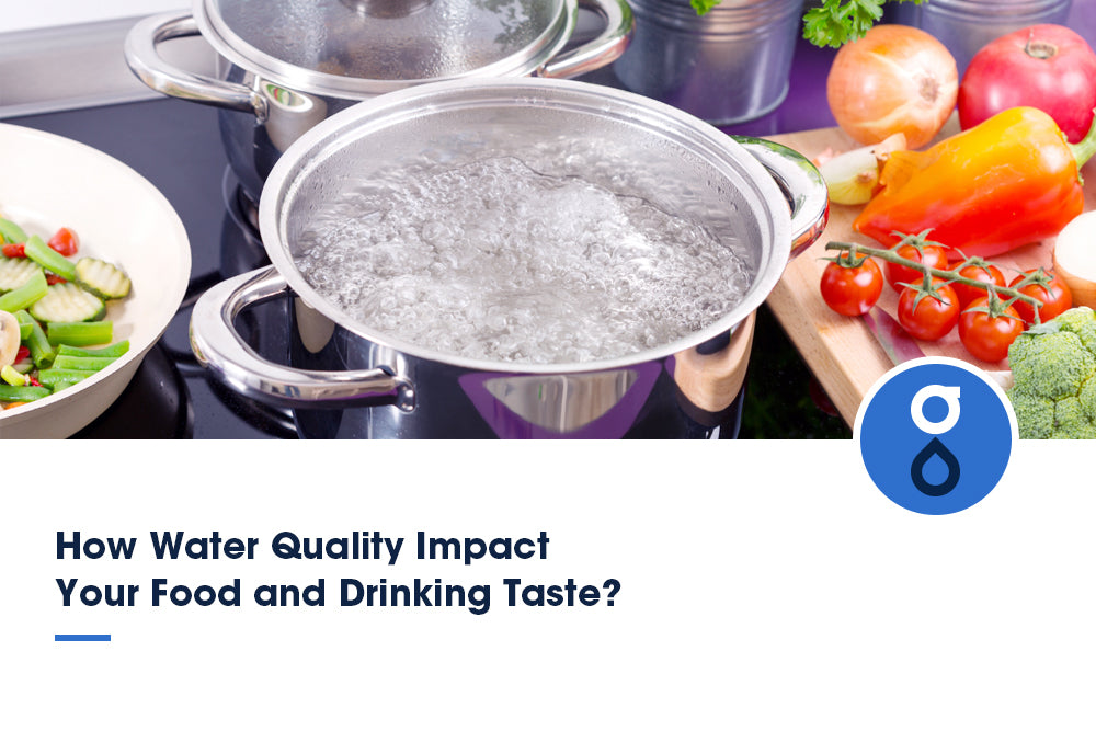 How Water Quality Impact Your Food and Drinking Taste?