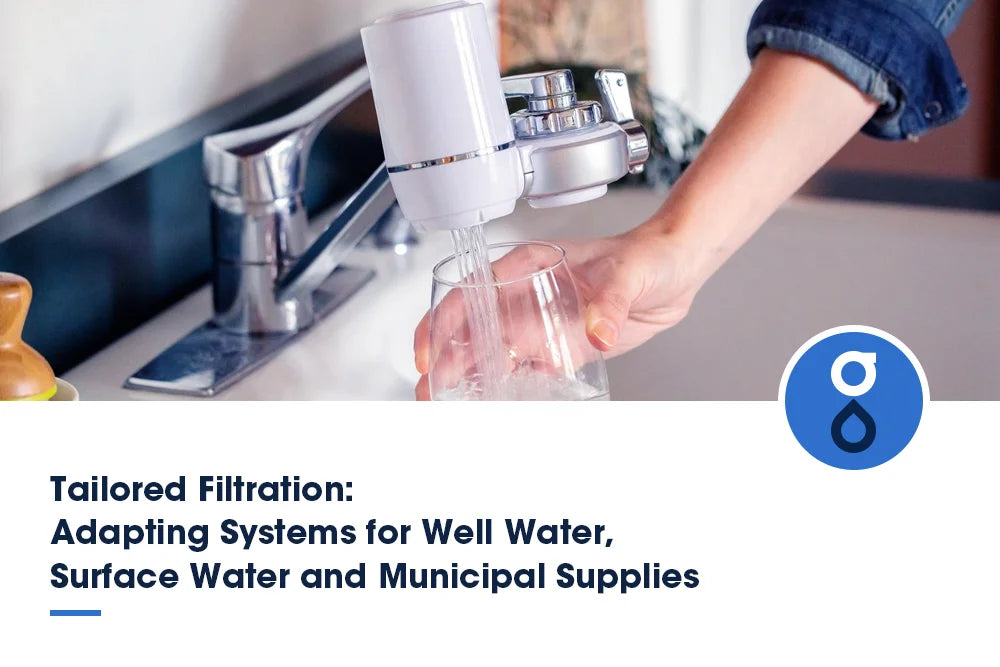 Tailored Filtration: Adapting Systems for Well Water, Surface Water and Municipal Supplies
