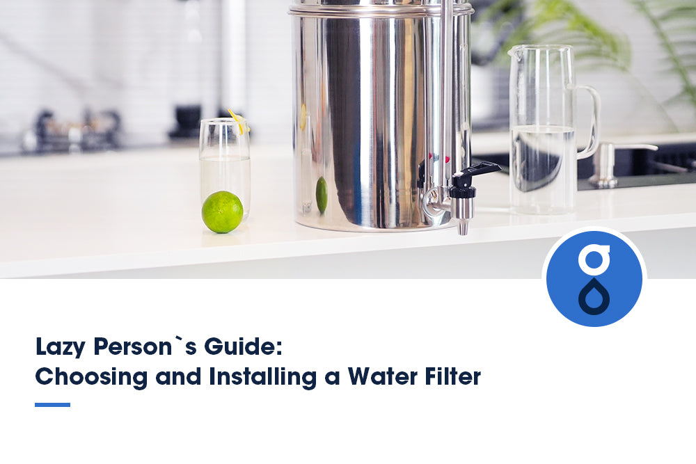 Lazy Person's Guide: Choosing and Installing a Water Filter