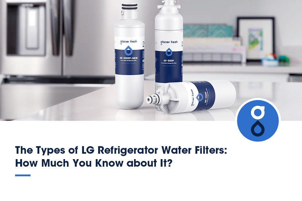 The Types of LG Refrigerator Water Filters:  How Much You Know about It?