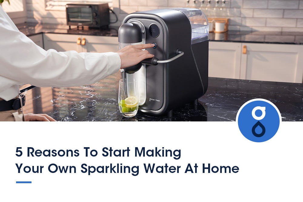 5 Reasons to Start Making Your Own Sparkling Water at Home