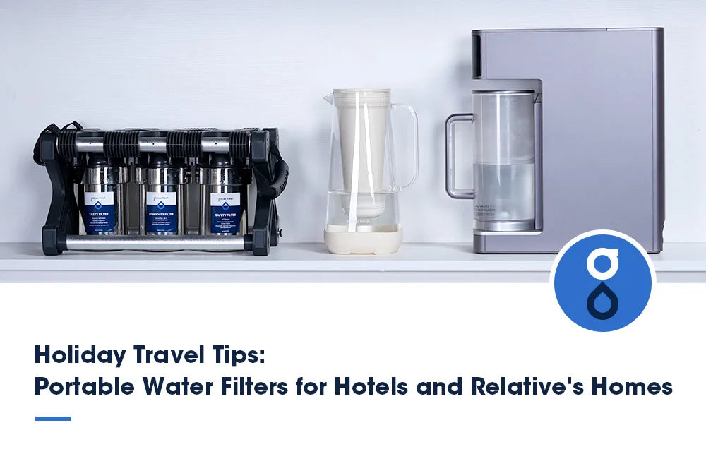 Holiday Travel Tips: Portable Water Filters for Hotels and Relative`s Homes