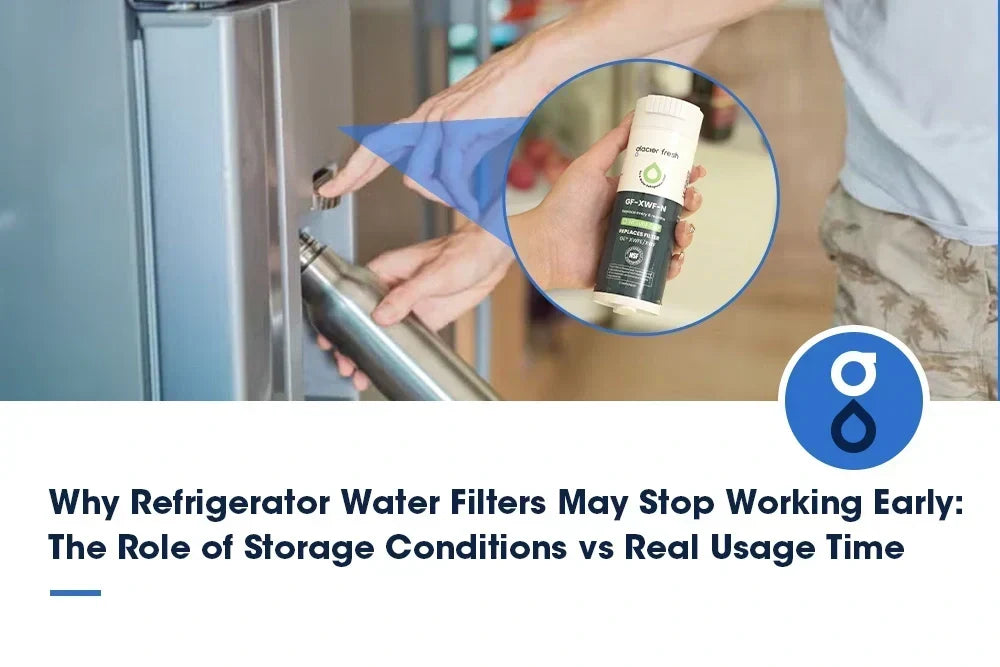 Refrigerator Water Filter Lifespan: Storage vs. Usage Time