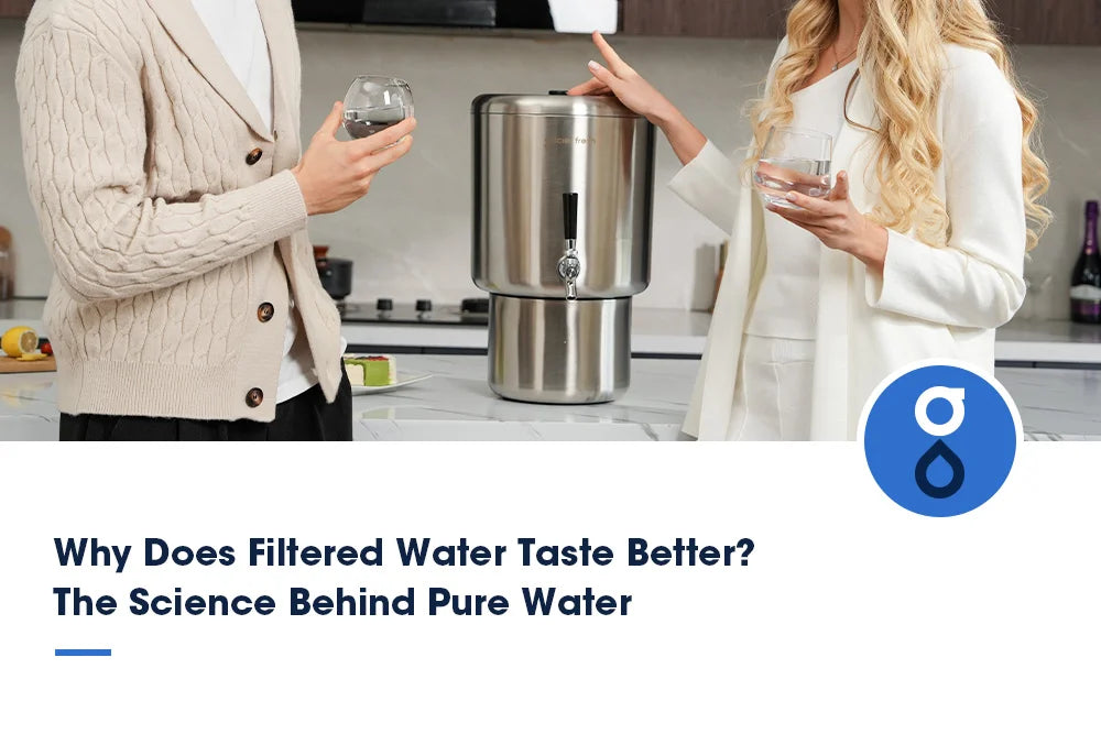 Why Does Filtered Water Taste Better? The Science Behind Pure Water