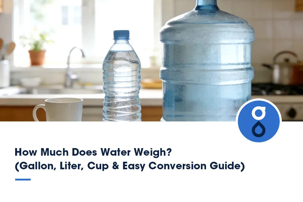 How Much Does Water Weigh? (Gallon, Liter, Cup & Easy Conversion Guide)