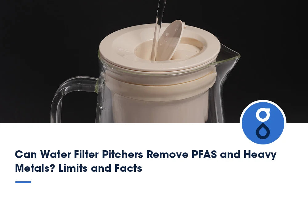 Purela glass water filter pitcher
