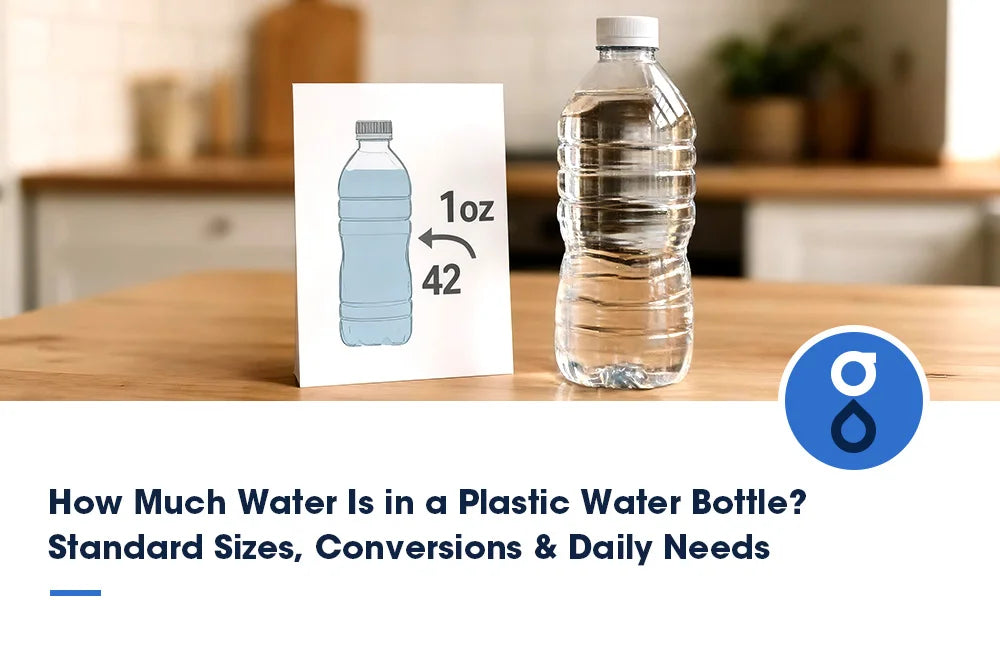 How Much Water Is in a Plastic Water Bottle? Standard Sizes, Conversions & Daily Needs