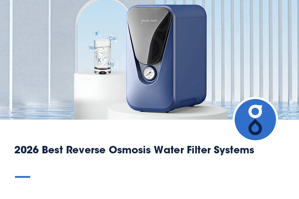 GlacierFresh under sink reverse osmosis water filter system