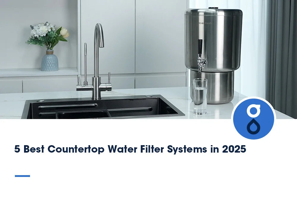 5 Best Countertop Water Filter Systems in 2025