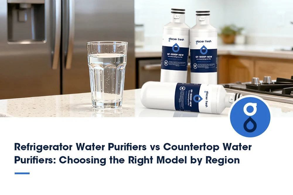GlacierFresh refrigerator water filter replacement