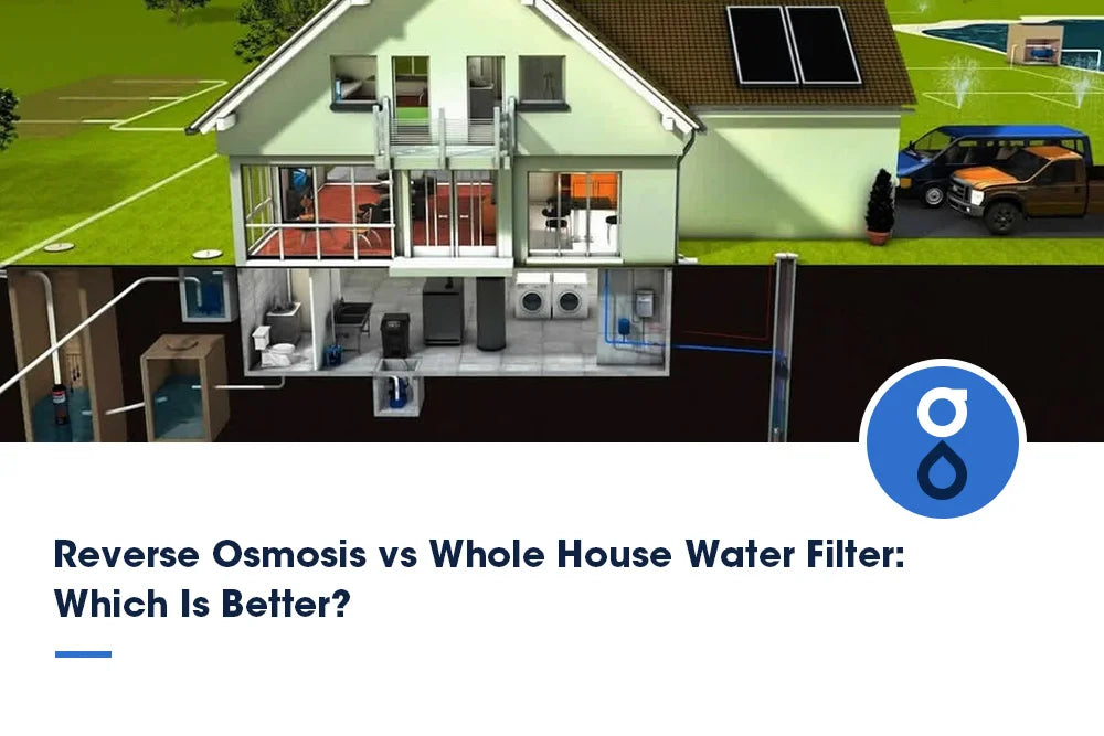 Whole house water filtration system diagram