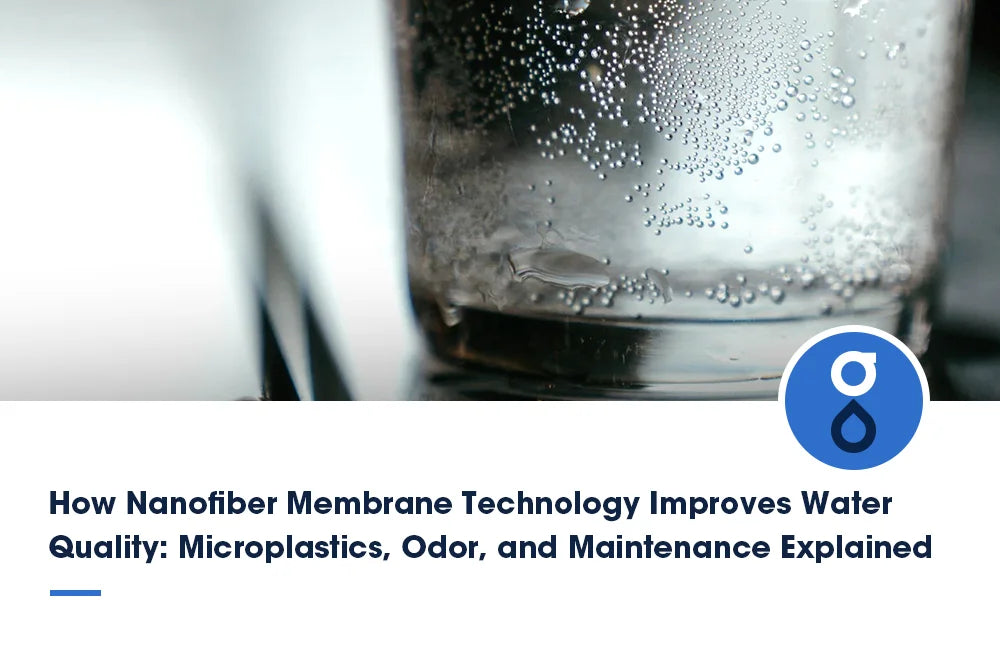 a glass of cold drinking water 