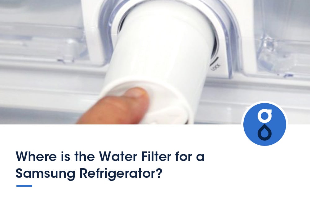 Where is the Water Filter for a Samsung Refrigerator?