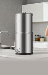 2.25g table top gravity water filter system - thumbnail