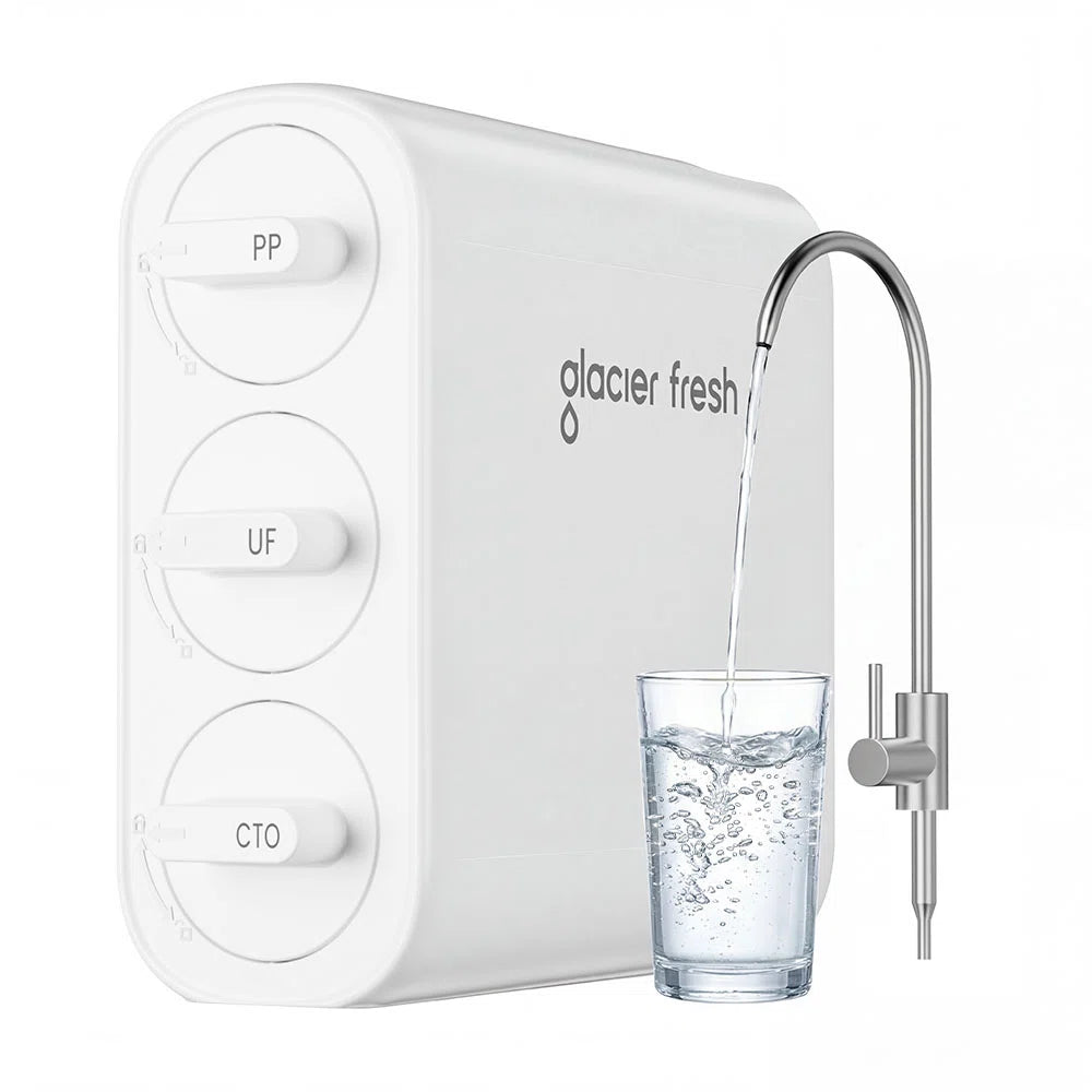 glacierfresh under sink water filter system u06
