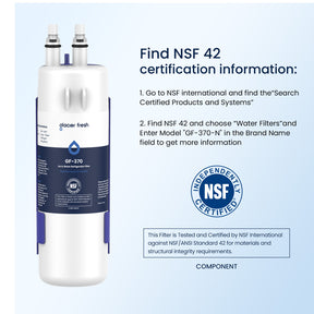 nsf certified water filter gf-370