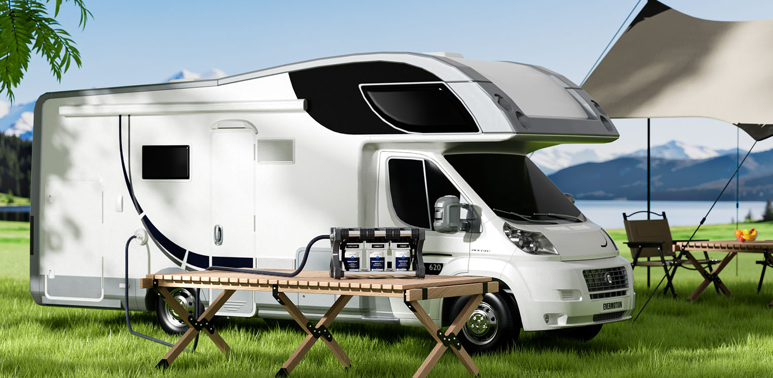 3 stage rv water filter system