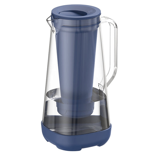 Glacierfresh Wasserfilterkrug, Glaskrug, Wasserkrug für Zuhause, 7 Tassen