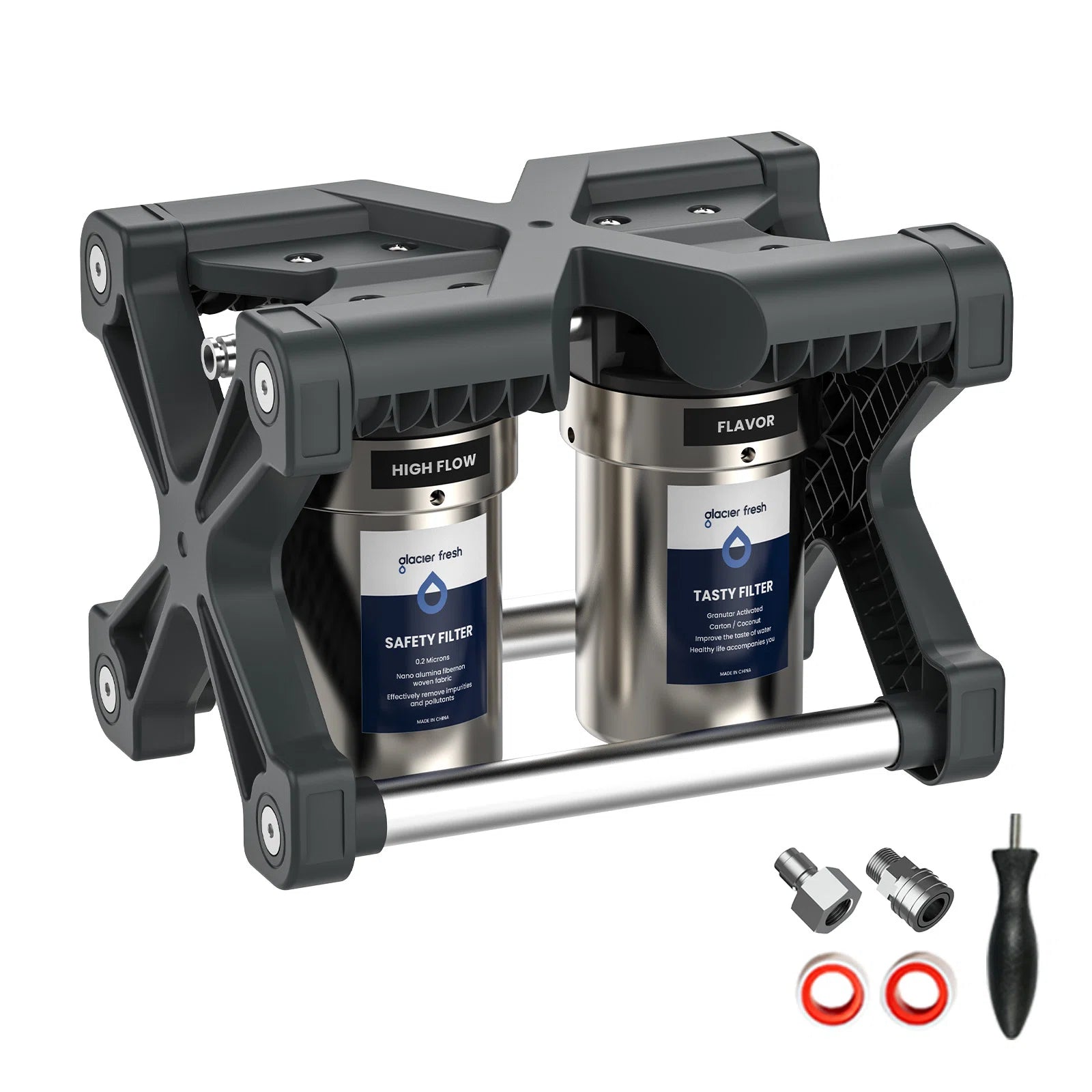 2-stage rv water filter system