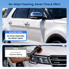 GlacierFresh Spotless Car Wash System with Resin 丨Portable Water Filter for Spot-Free Car, RV, Motorcycle