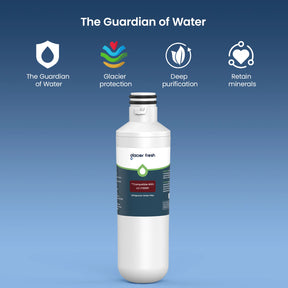 NSF IAPMO 53 Certified GF1000P Filter Replacement for LG LT1000P & ADQ747935 Water Filter