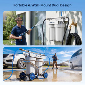 GlacierFresh RV06 Spotless Water Car Wash System, Deionized Water System