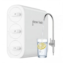 glacier fresh under sink water filter system