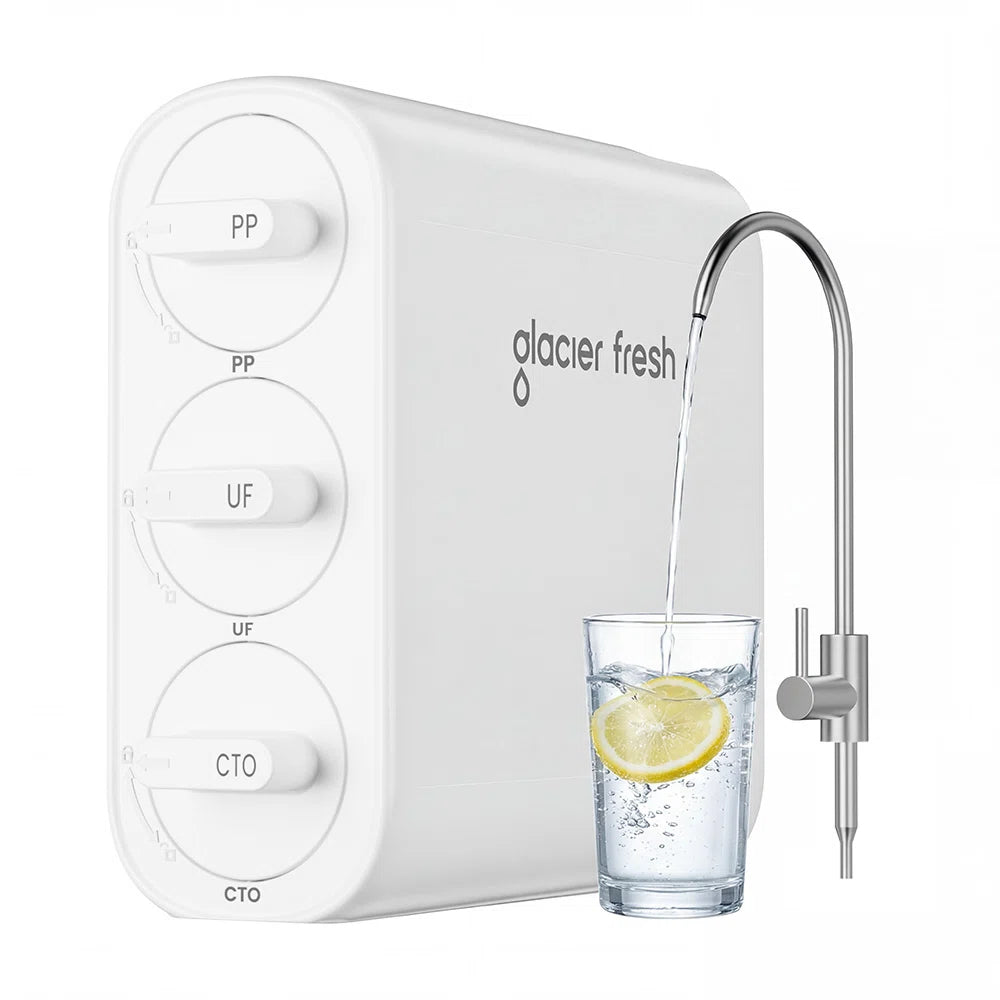 glacier fresh u06 under sink filter system