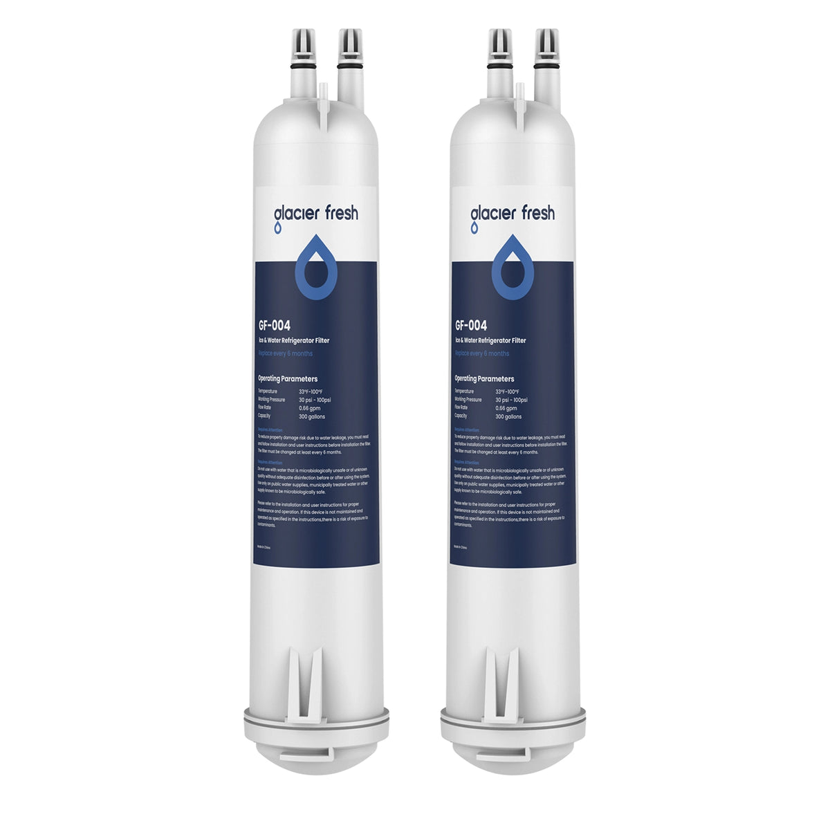 Glacierfresh Replacement for 4396841,  Filter 3, EDR3RXD1, 4396710, 46-9083, 46-9030, Refrigerator Water Filter