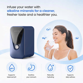 GlacierFresh Alkaline Reverse Osmosis System | NSF 58 Certified | 3:1 Pure-to-Drain Ratio