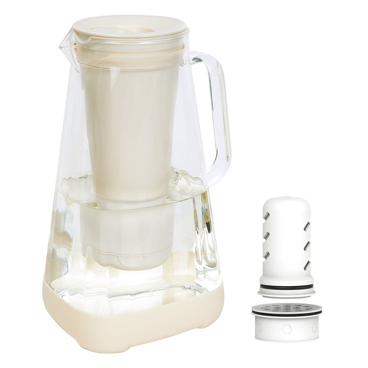 glass water pitcher 10 cup