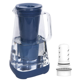 blue water  pitcher 10 cup