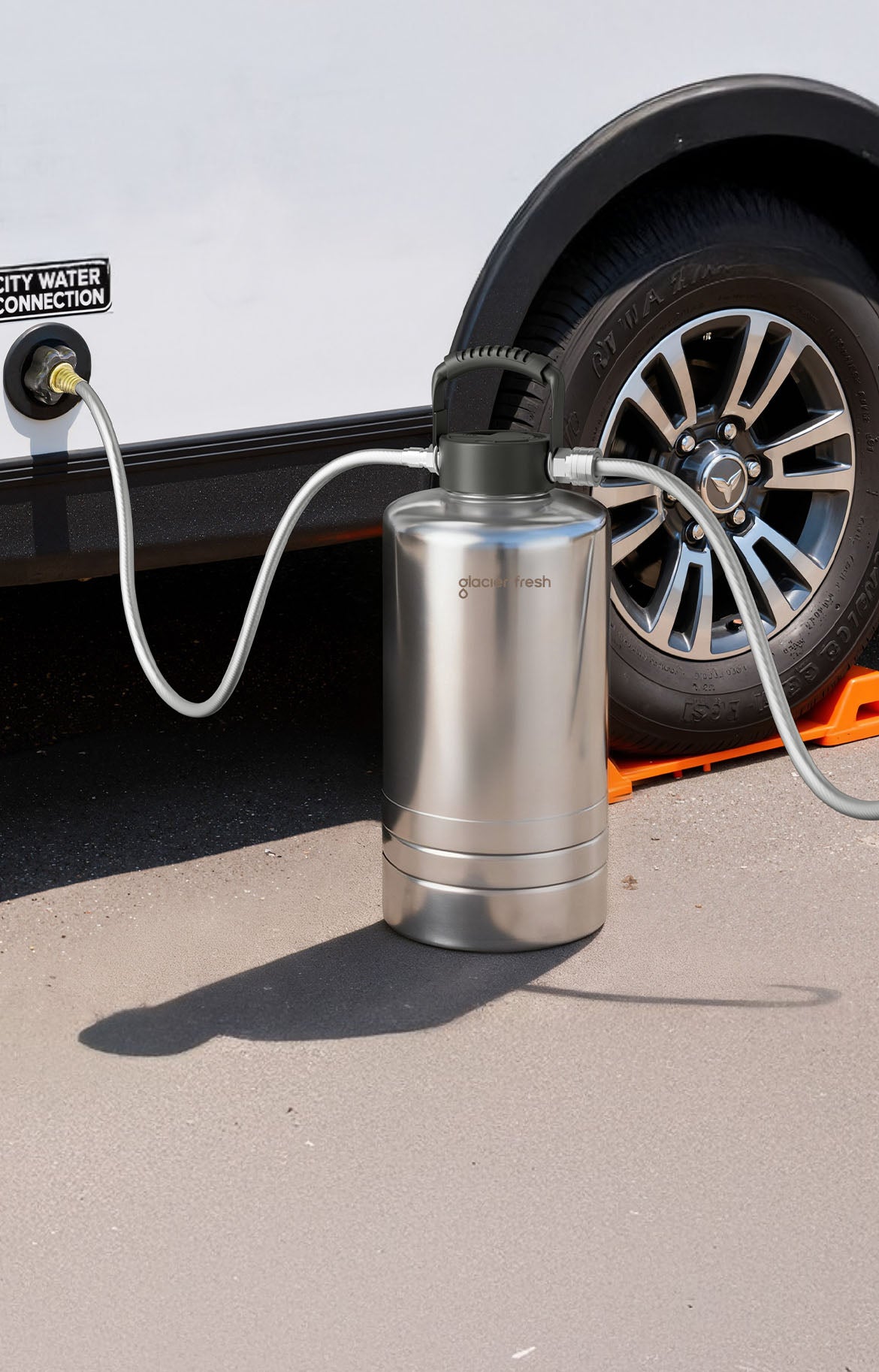 rv hard water softener system